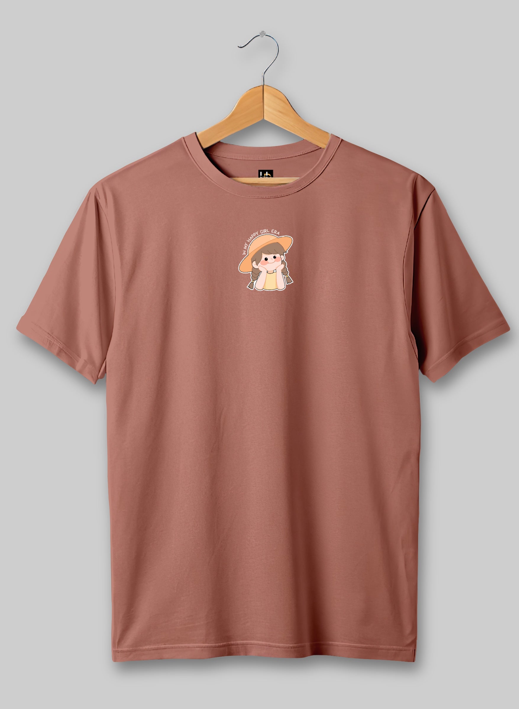 Happy Girl Half Sleeve T-Shirt
