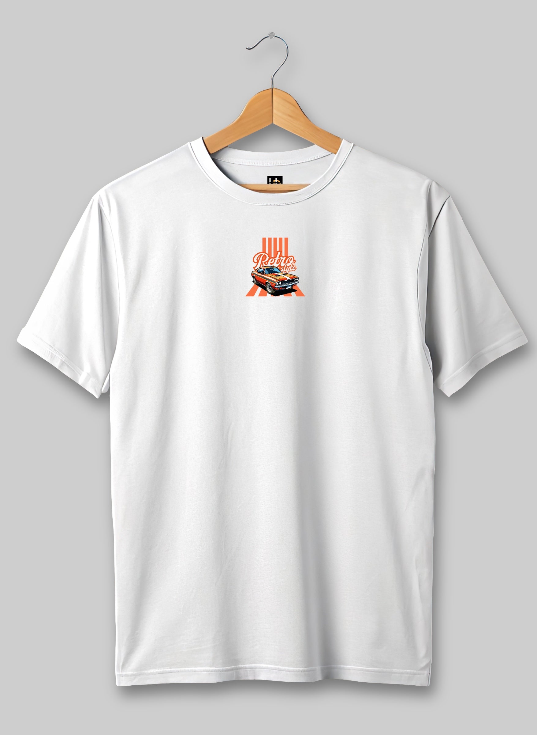 Retro Style Half Sleeve T-Shirt