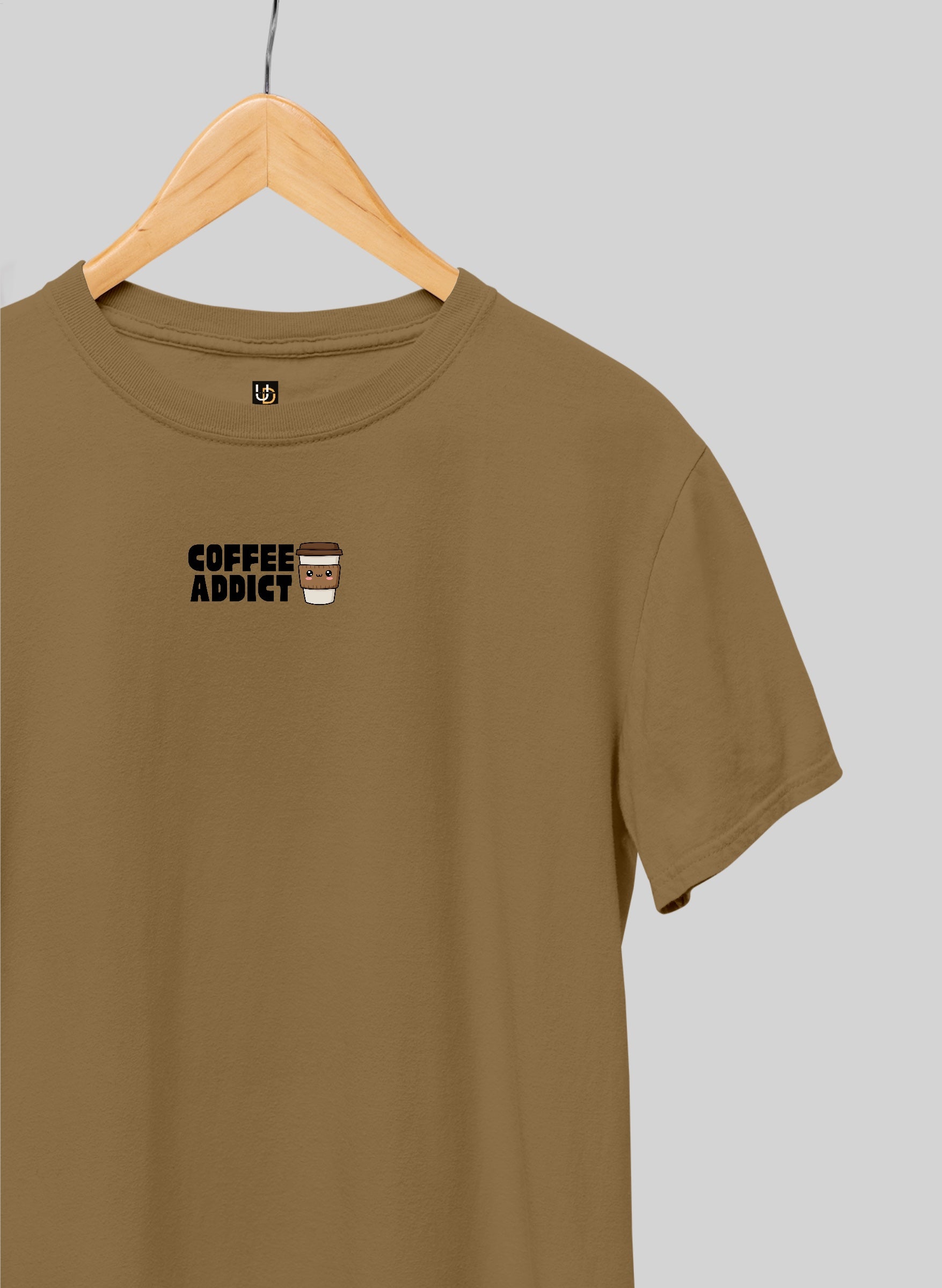 Coffee Addict Half Sleeve T-Shirt