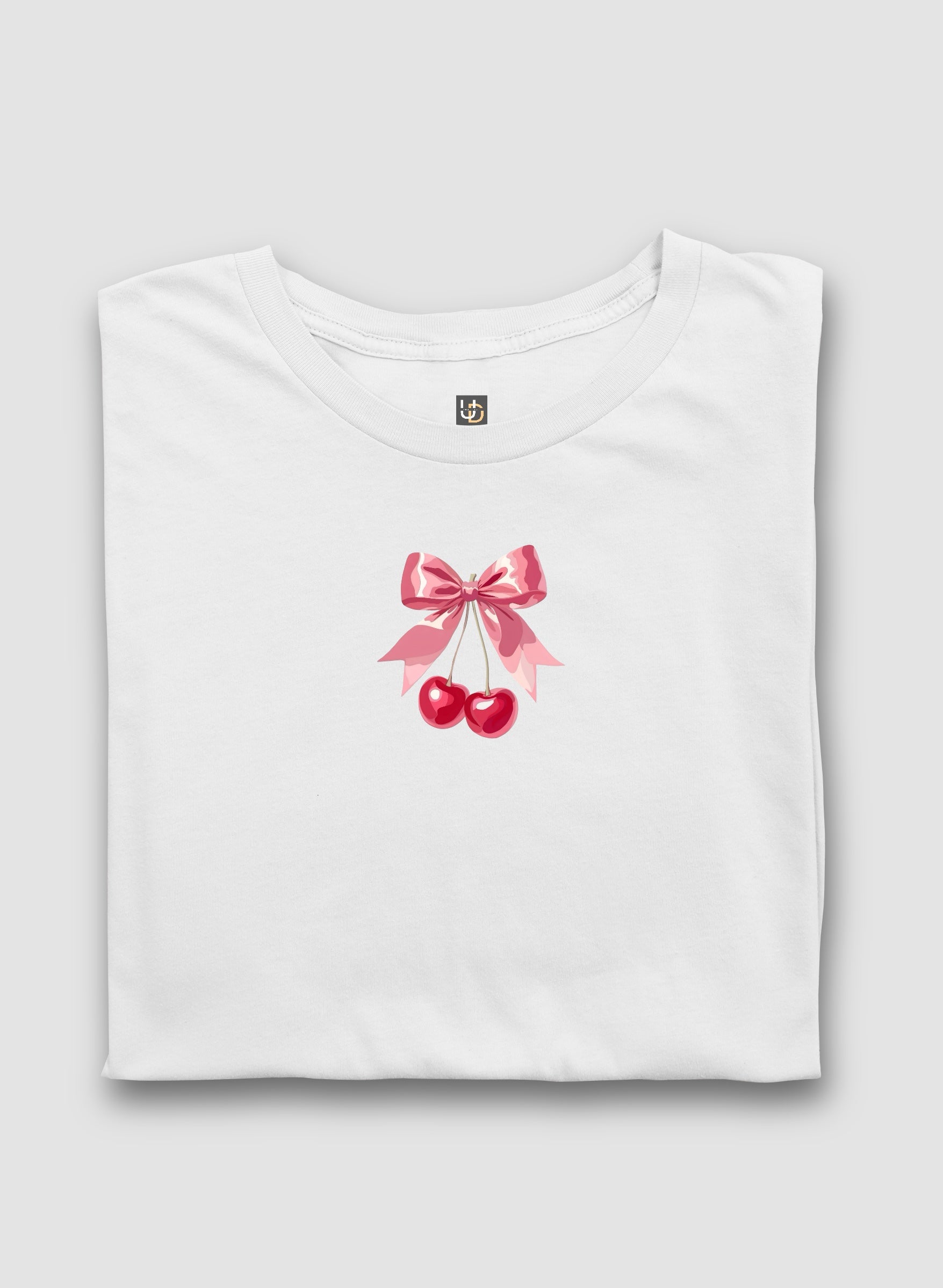 Cherry Bow Half Sleeve T-Shirt