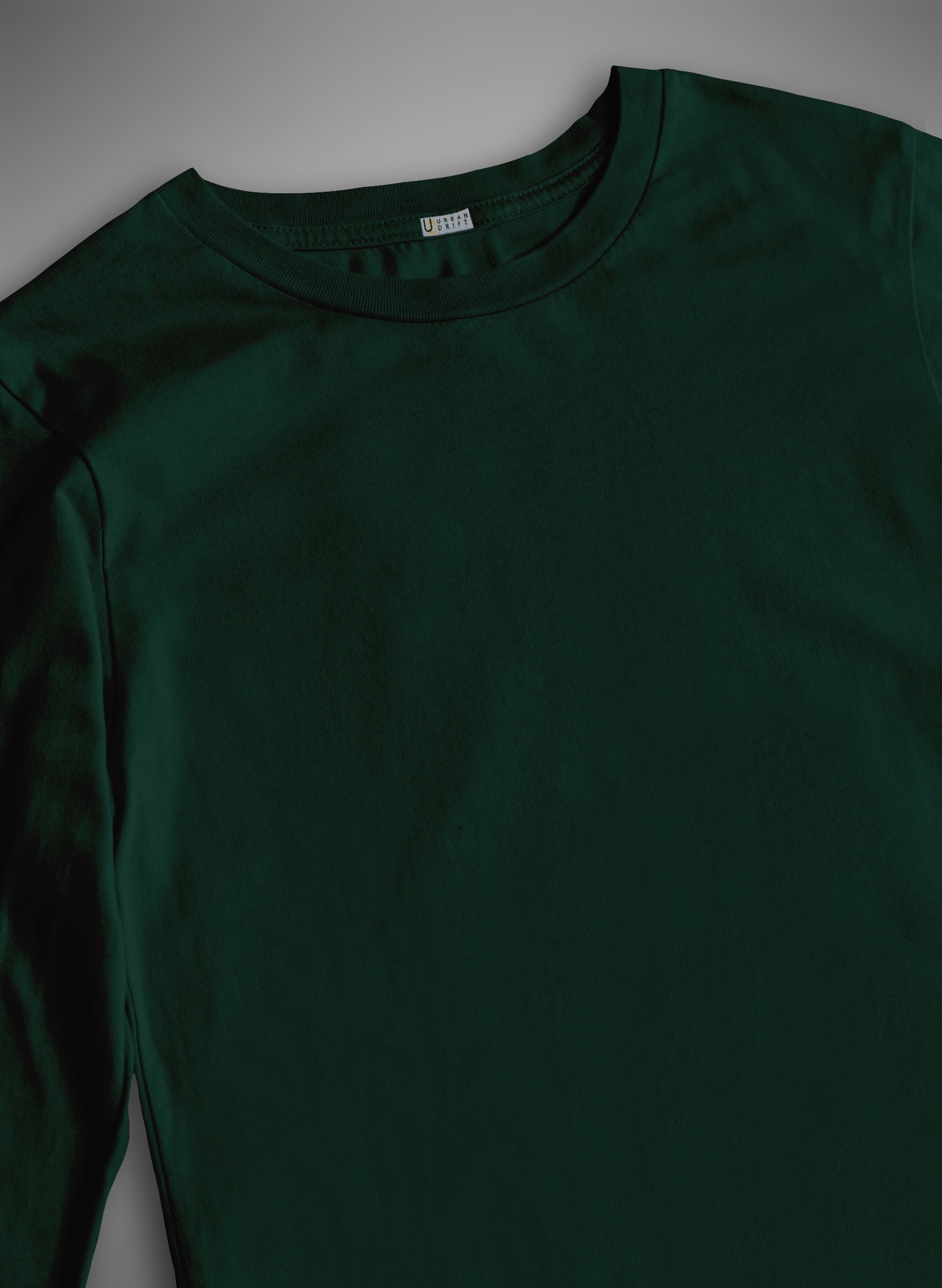Bottle Green Full Sleeve T Shirt
