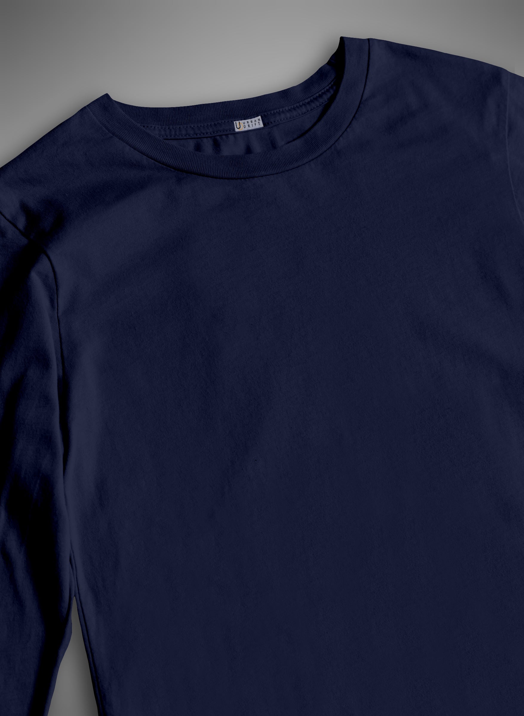 Navy Blue Full Sleeve T Shirt