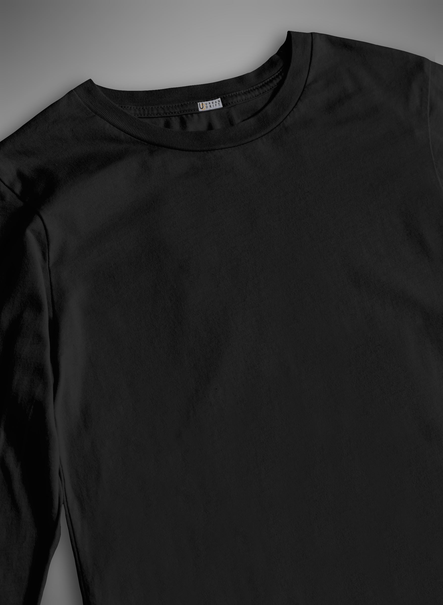 Black Full Sleeve T Shirt