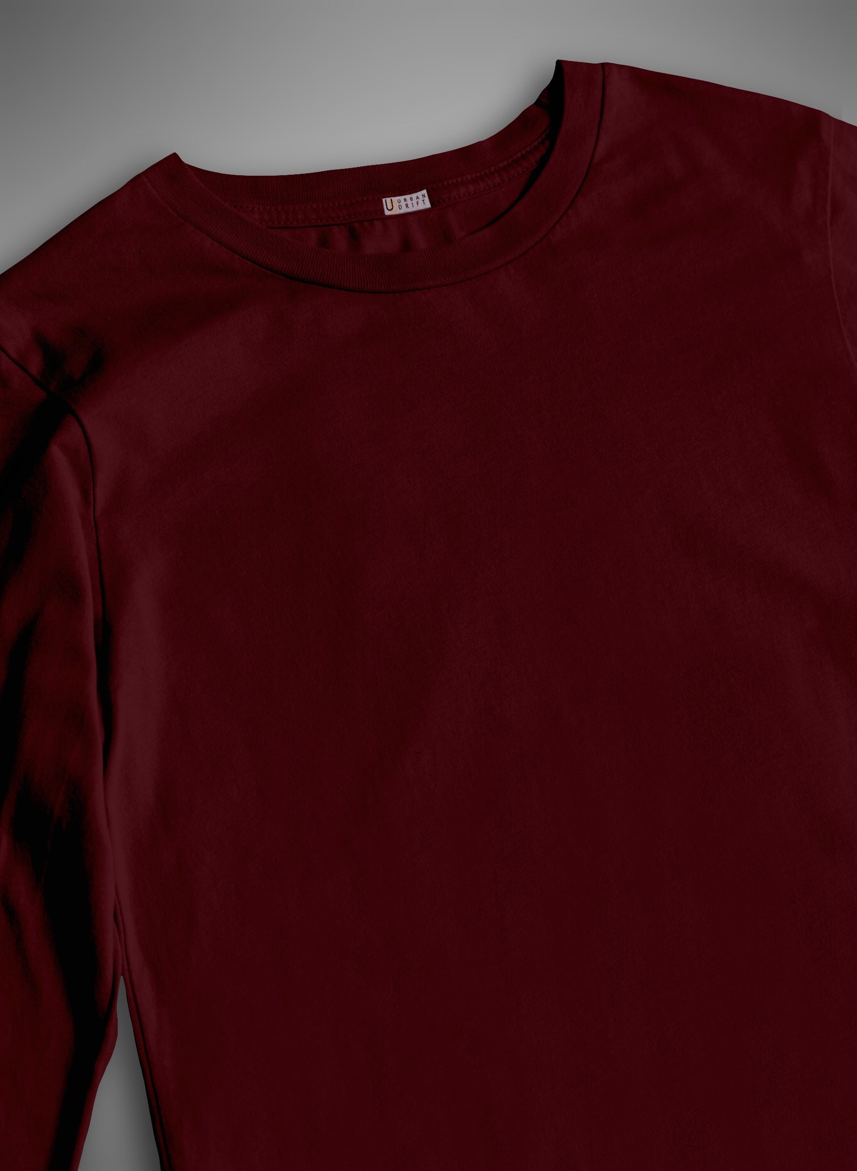 Maroon Full Sleeve T Shirt