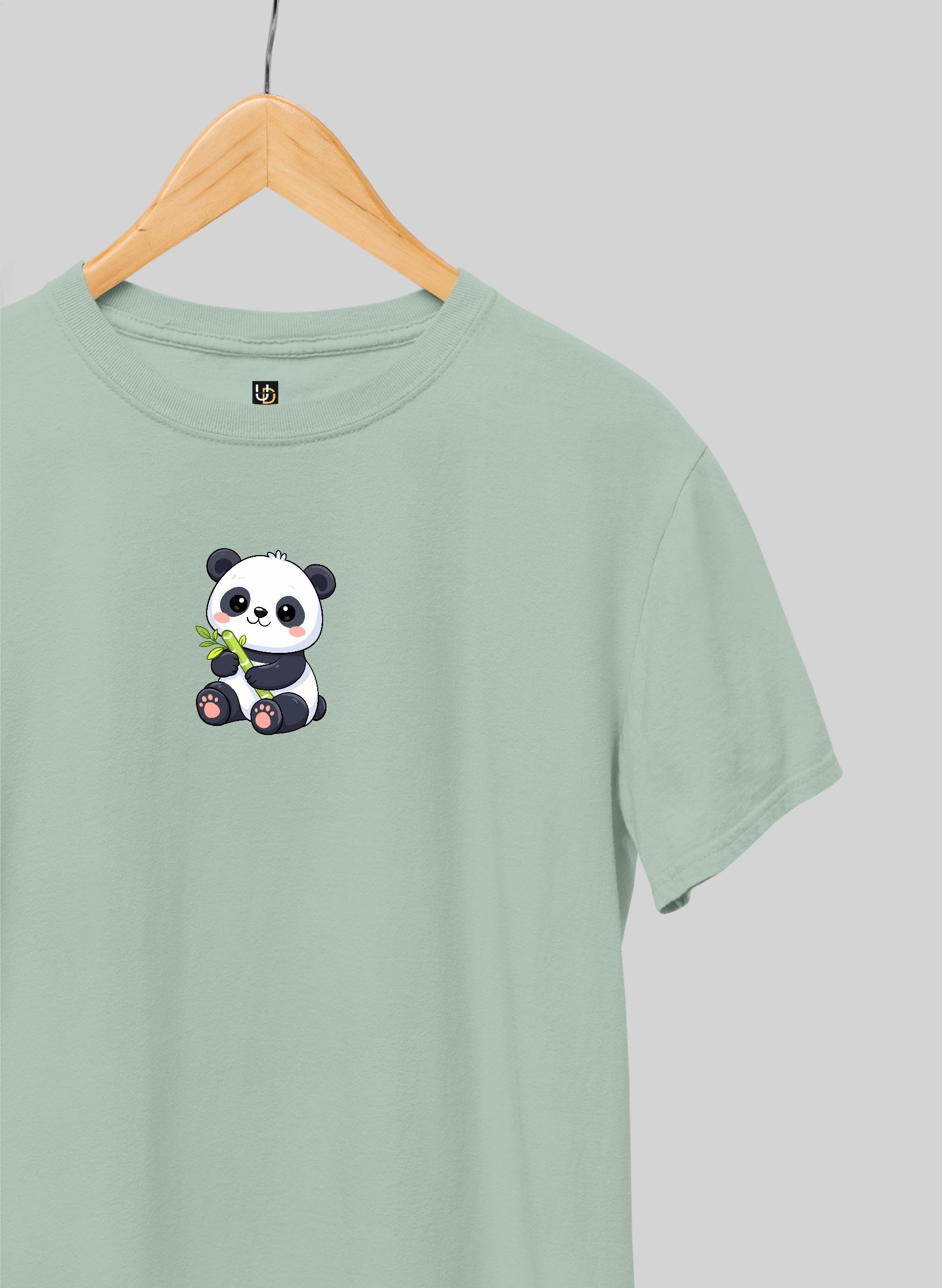 Panda Half Sleeve T-Shirt