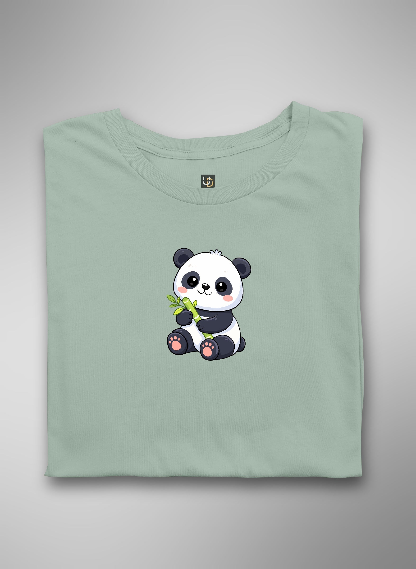 Panda Half Sleeve T-Shirt