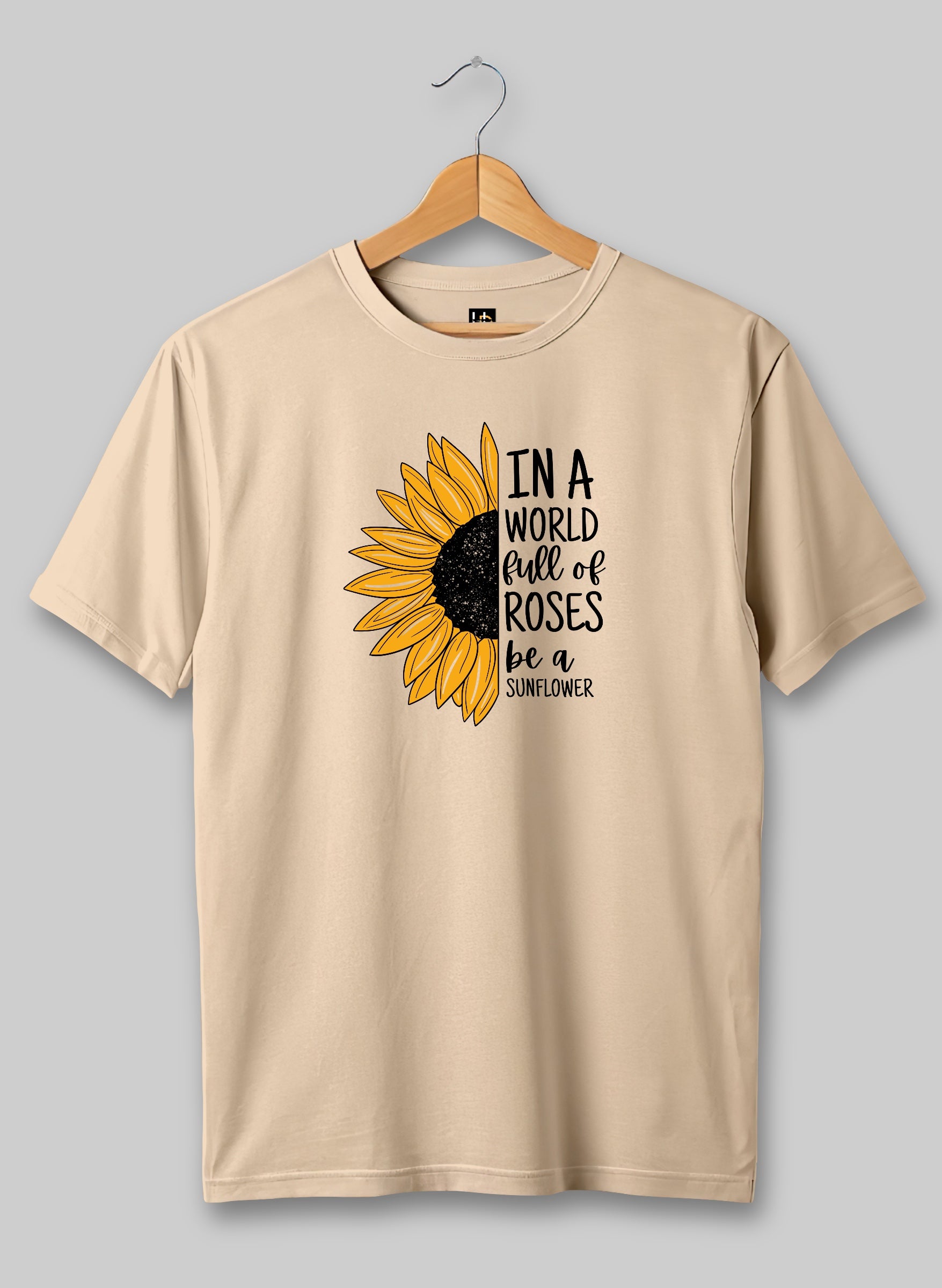 Be a Sunflower Half Sleeve T-Shirt