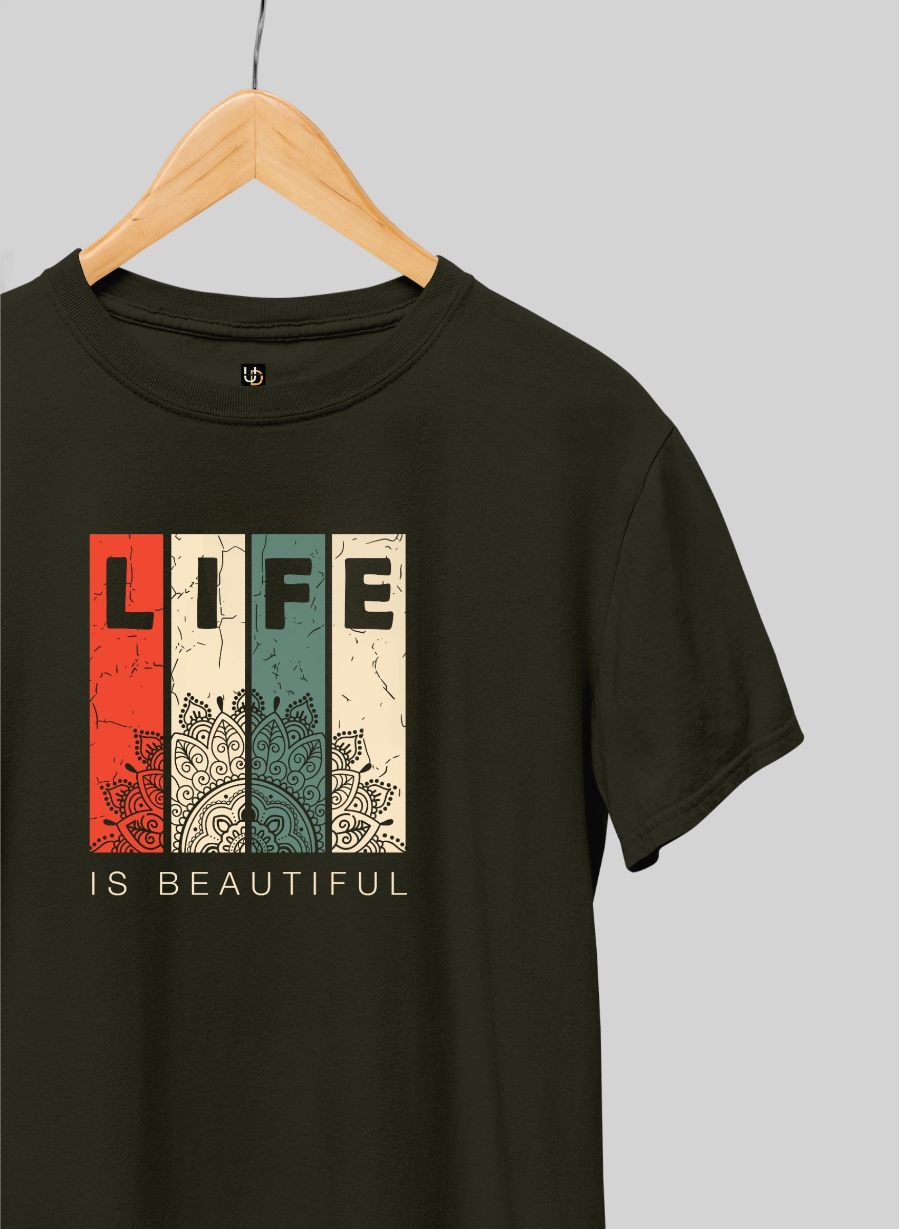 Life is Beautiful Half Sleeve T-Shirt