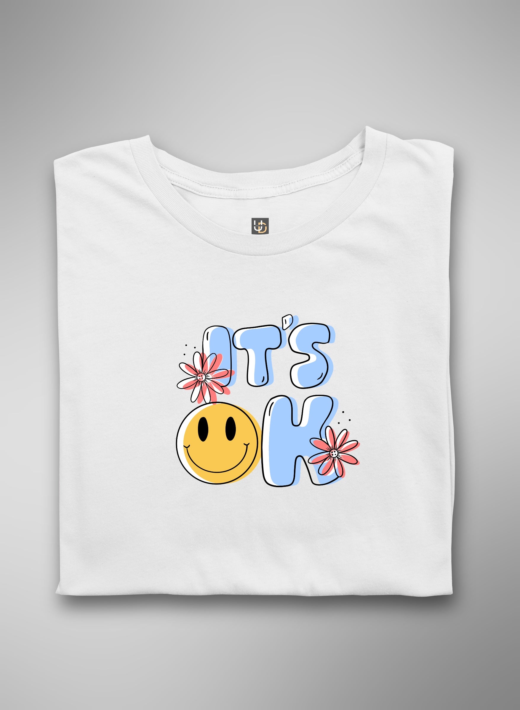 It's Okay Half Sleeve T-Shirt