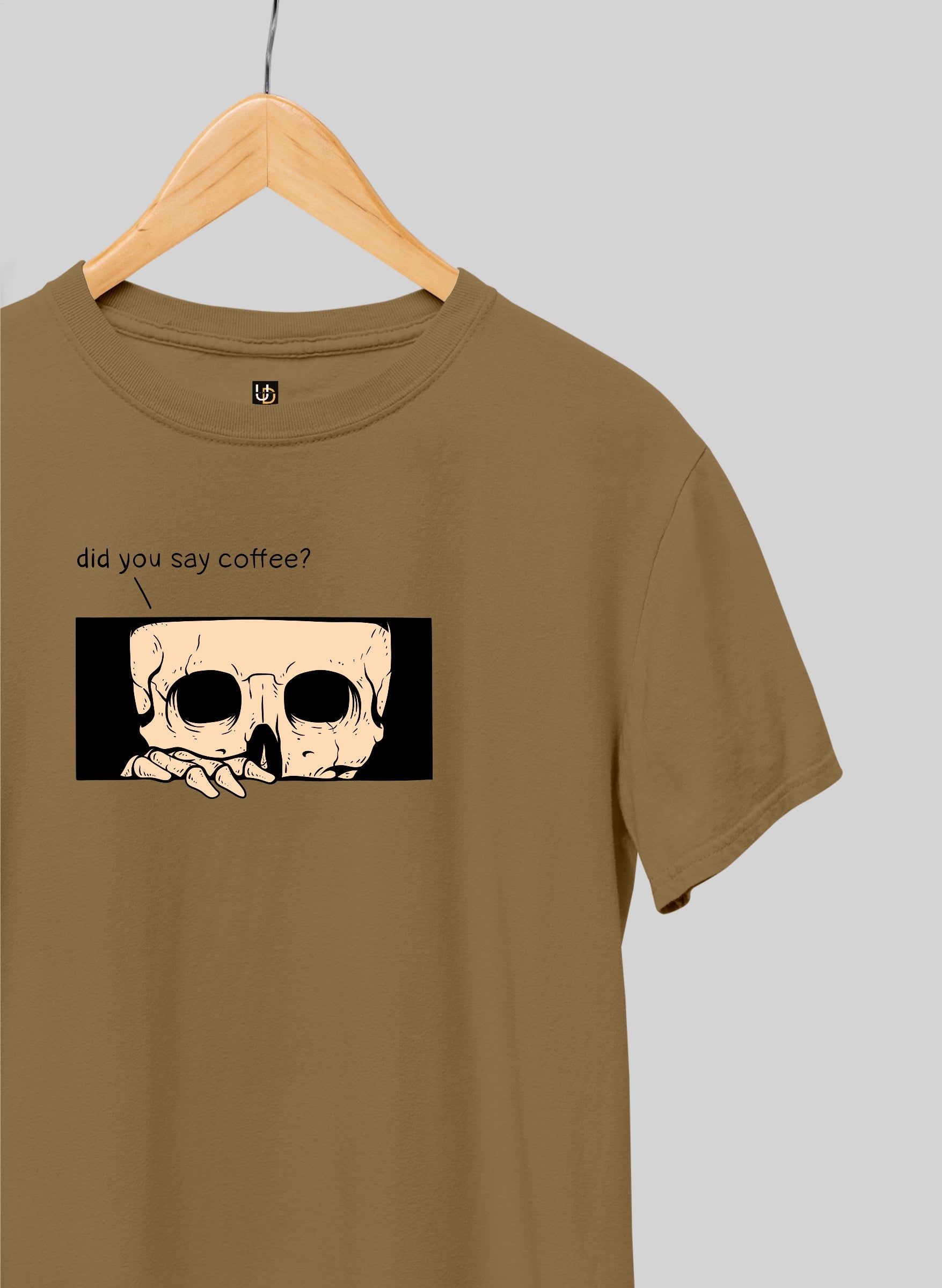 Did you say Coffee? Half Sleeve T-Shirt