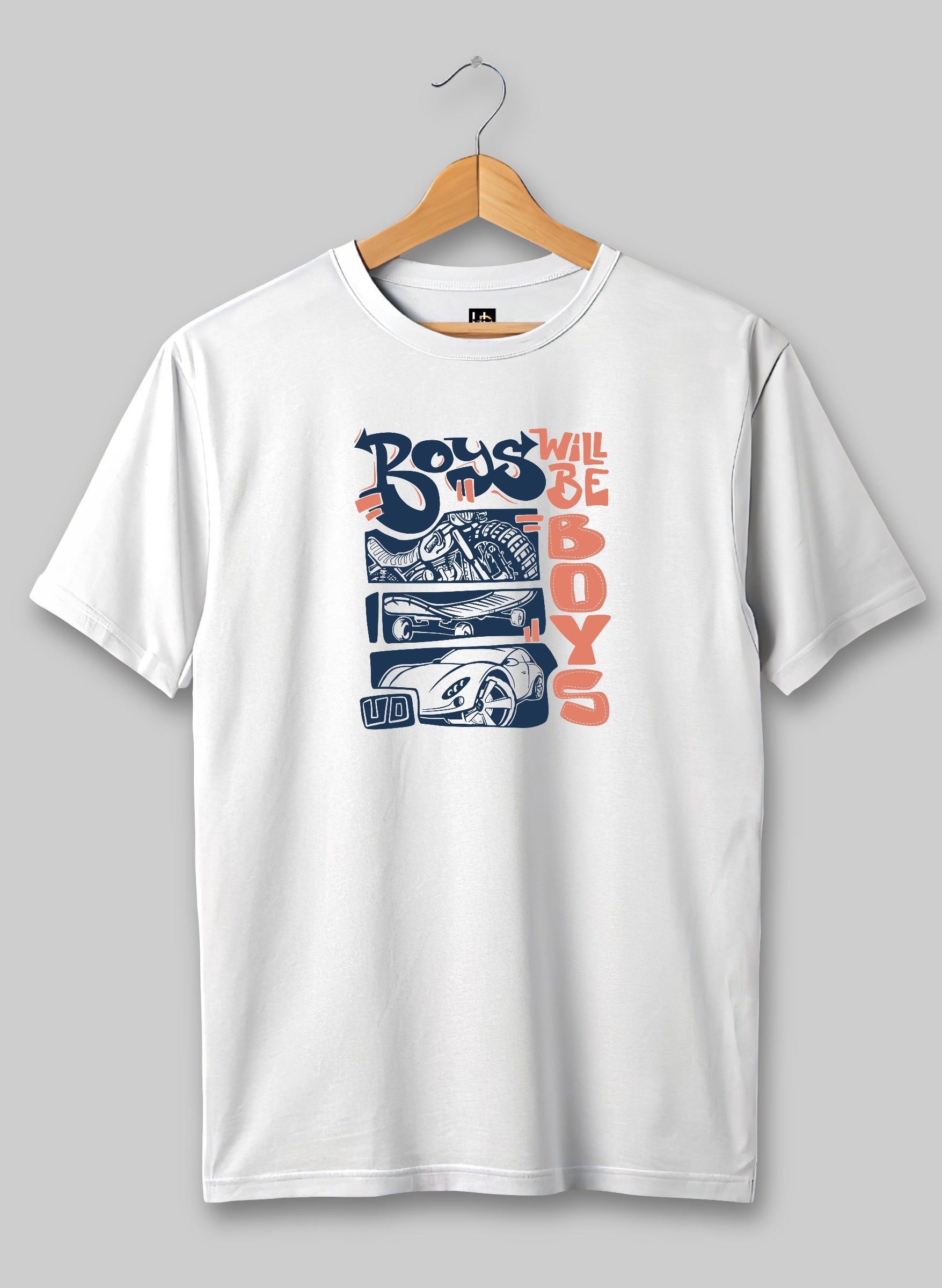 Boys will be Boys Half Sleeve T-Shirt