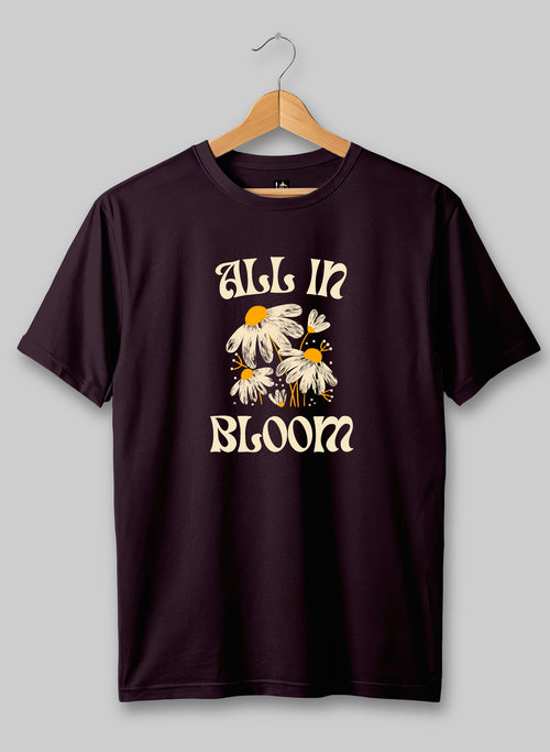 All in Bloom Half Sleeve T-Shirt