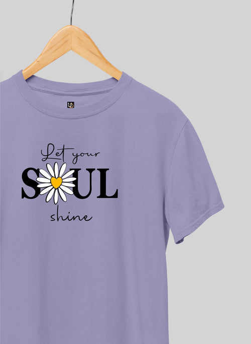 Let Your Soul Shine Half Sleeve T-Shirt