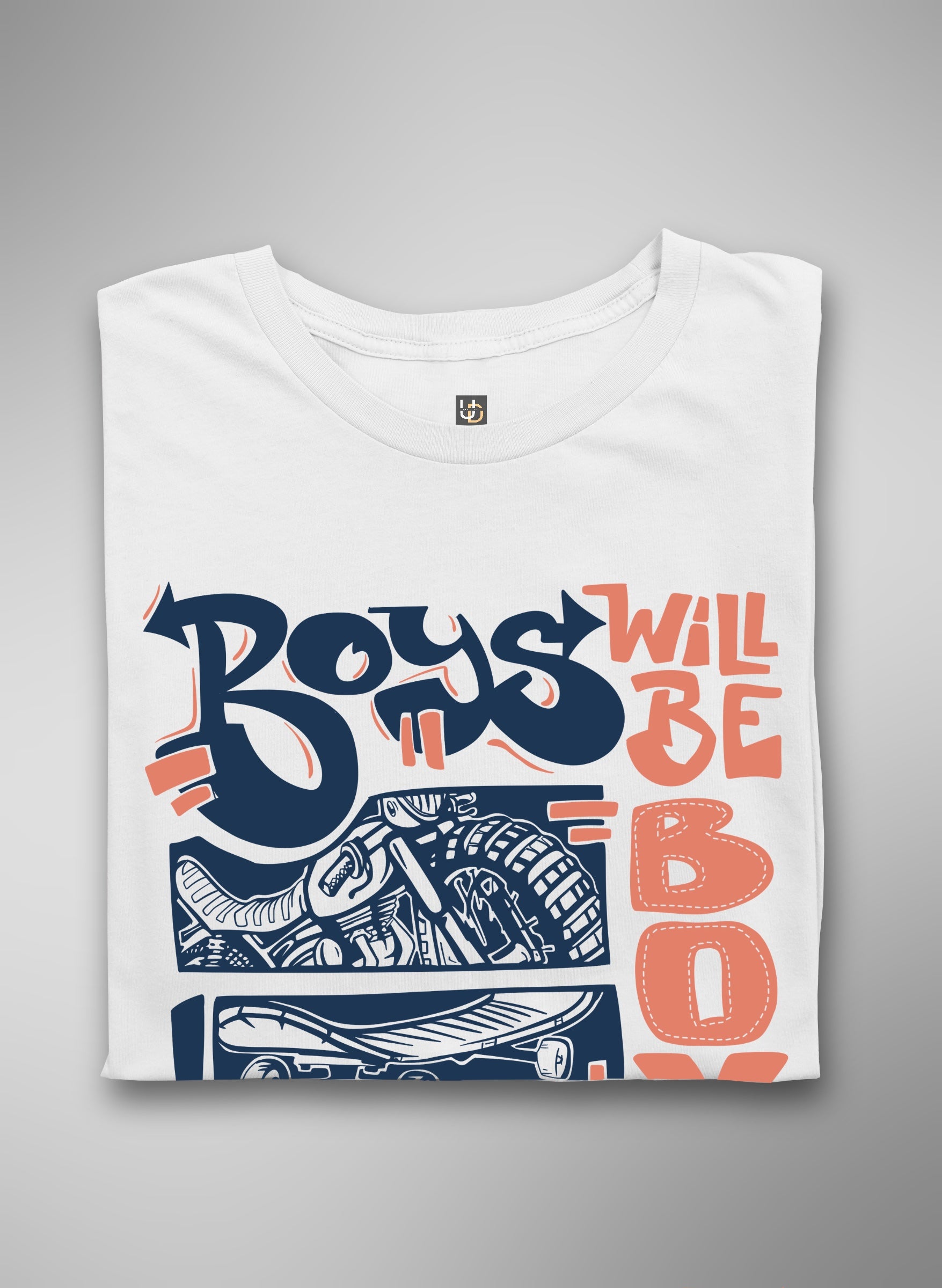Boys will be Boys Half Sleeve T-Shirt