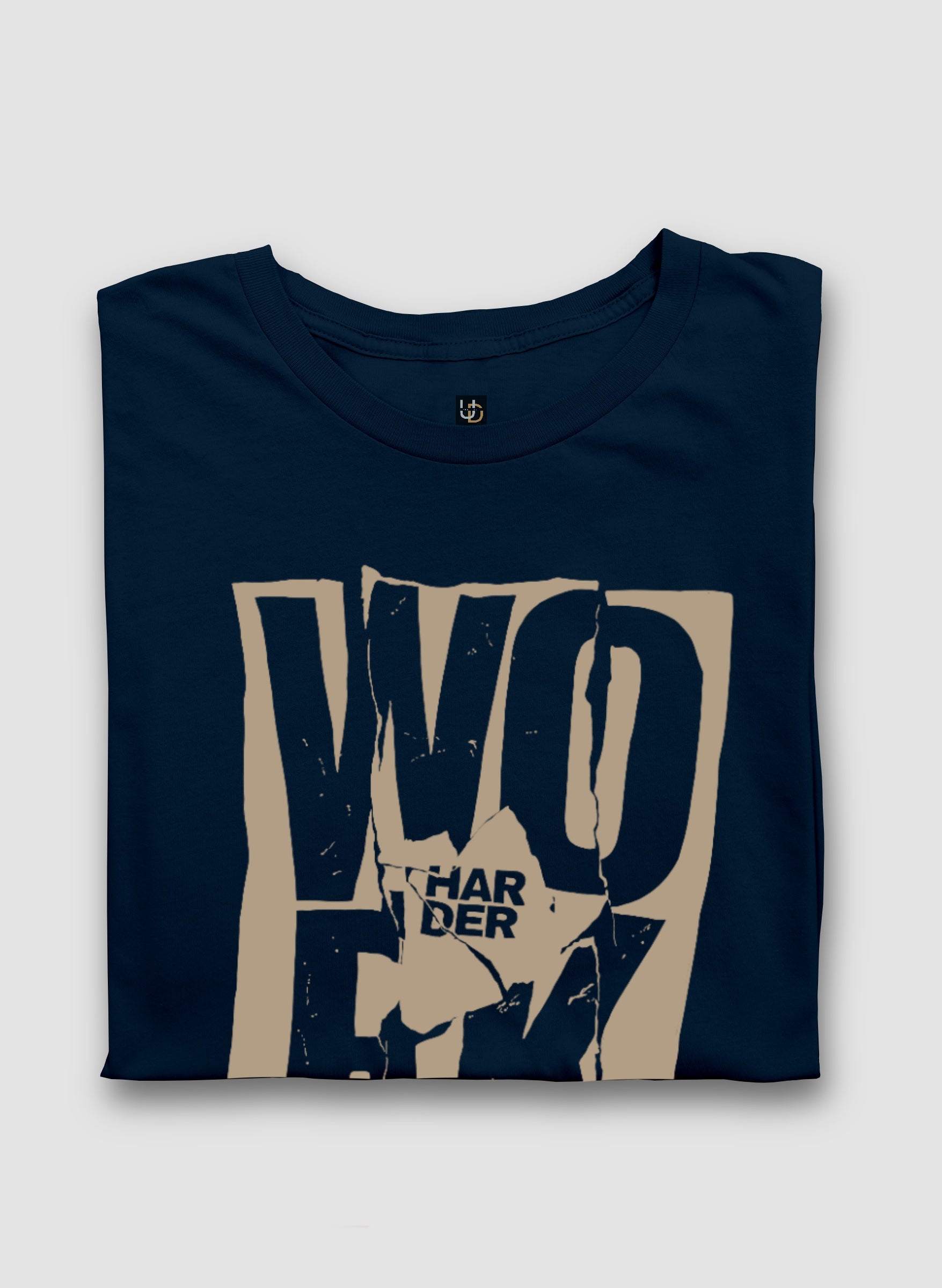 Work Harder Half Sleeve T-Shirt