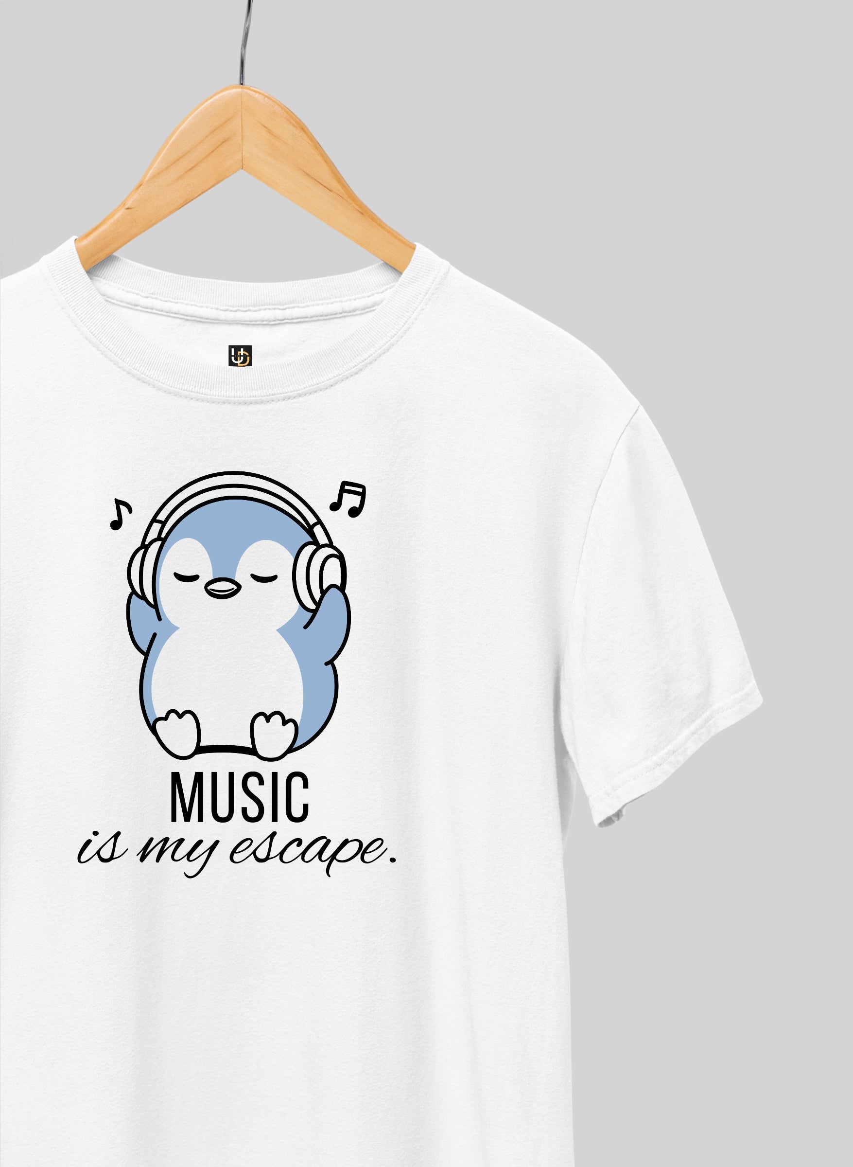 Music is my Escape Half Sleeve T-Shirt