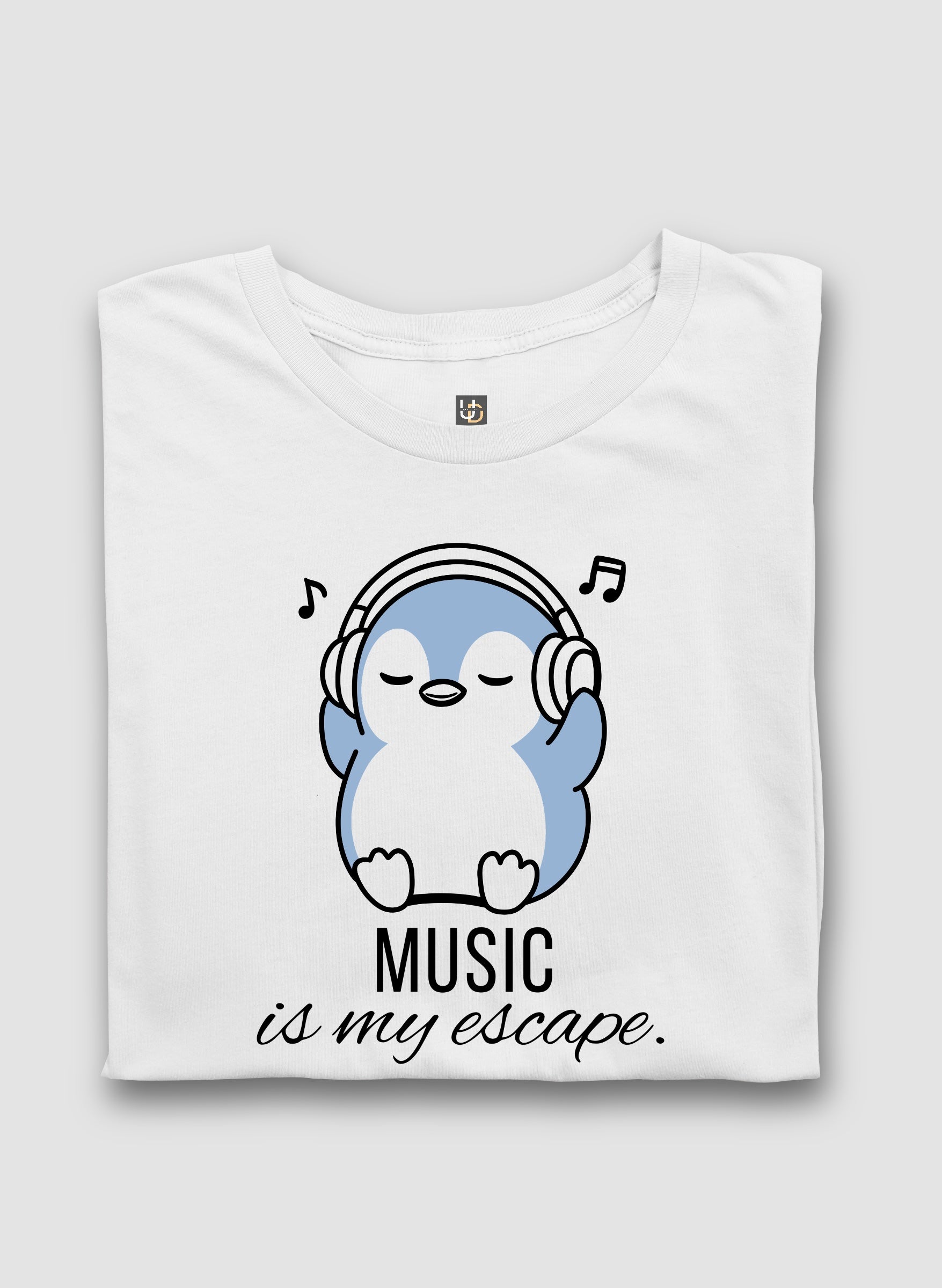 Music is my Escape Half Sleeve T-Shirt