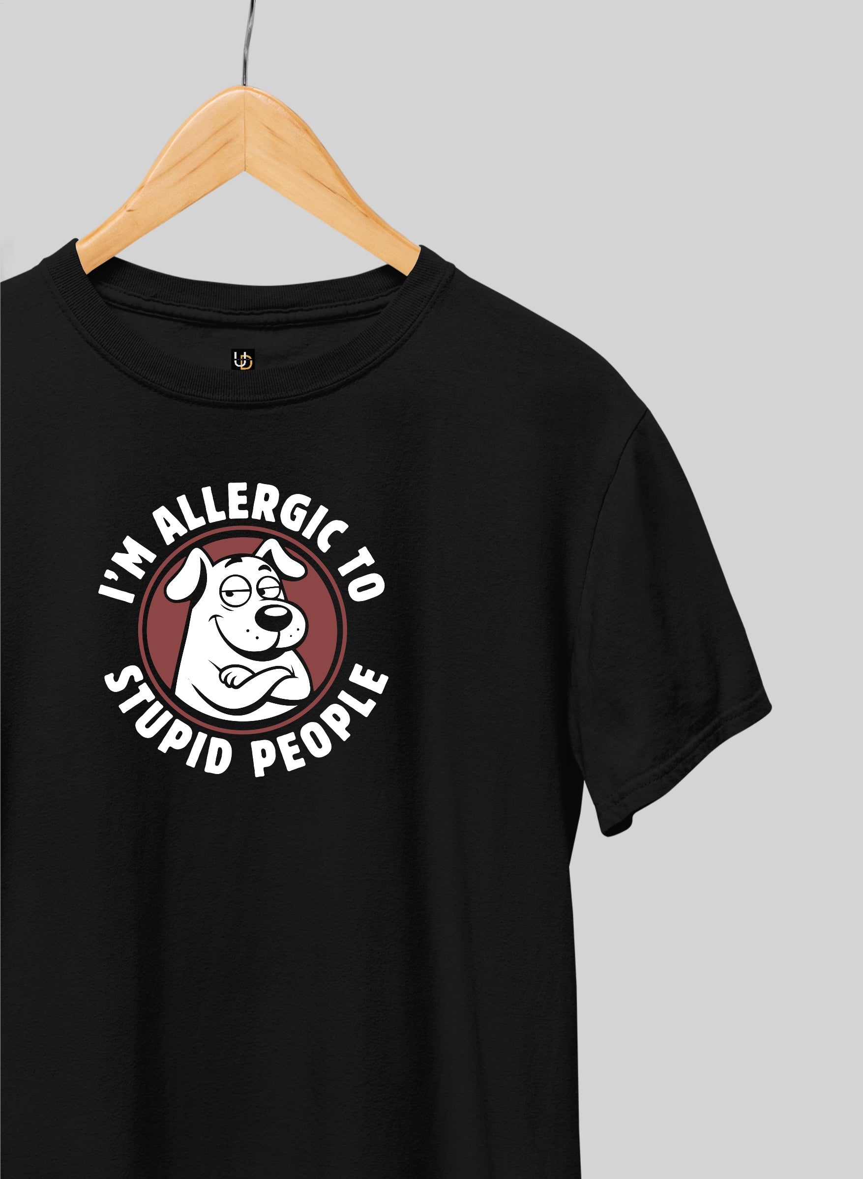 Stupid People Half Sleeve T-Shirt