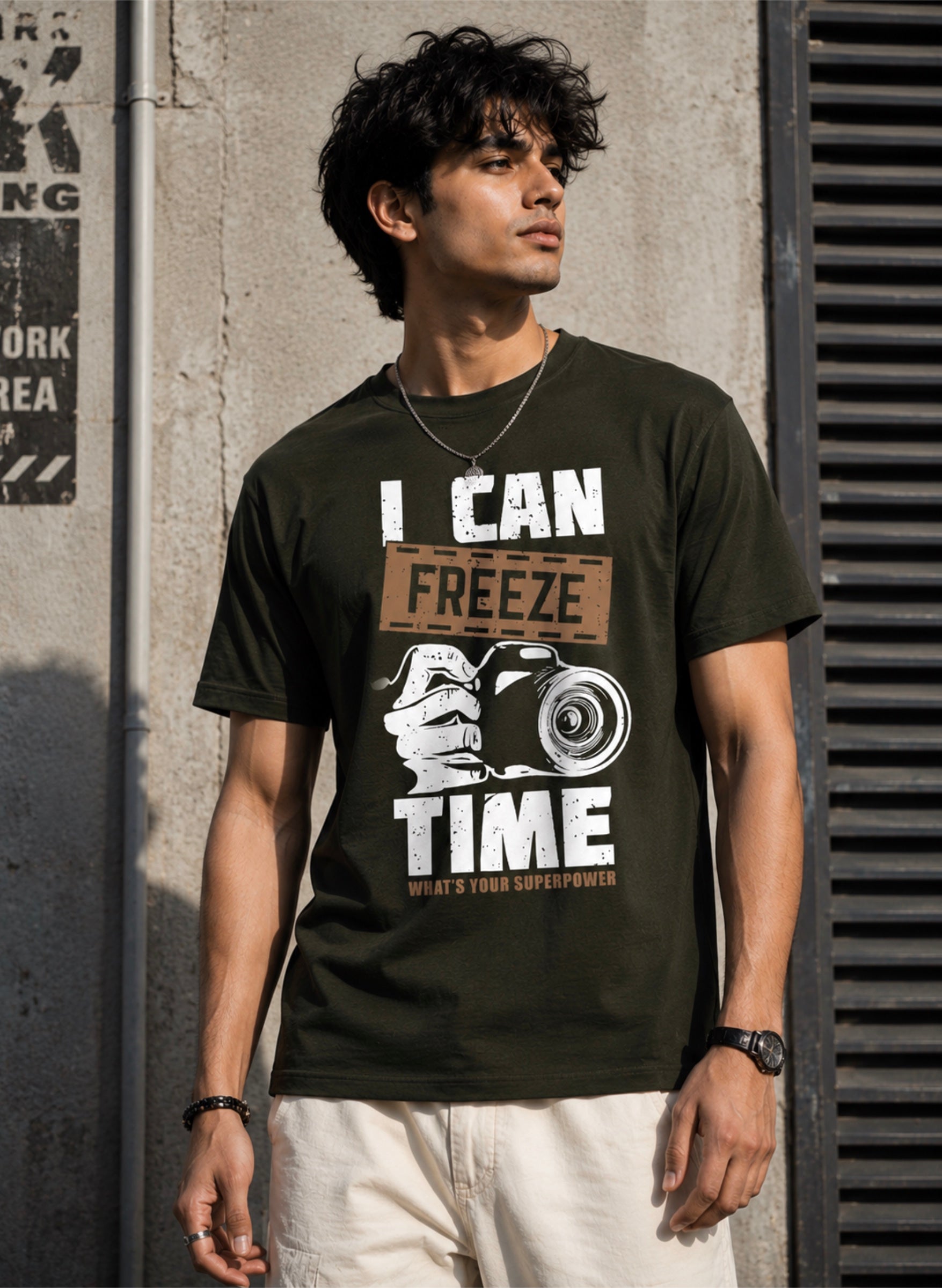 I Can Freeze Time Half Sleeve T-Shirt