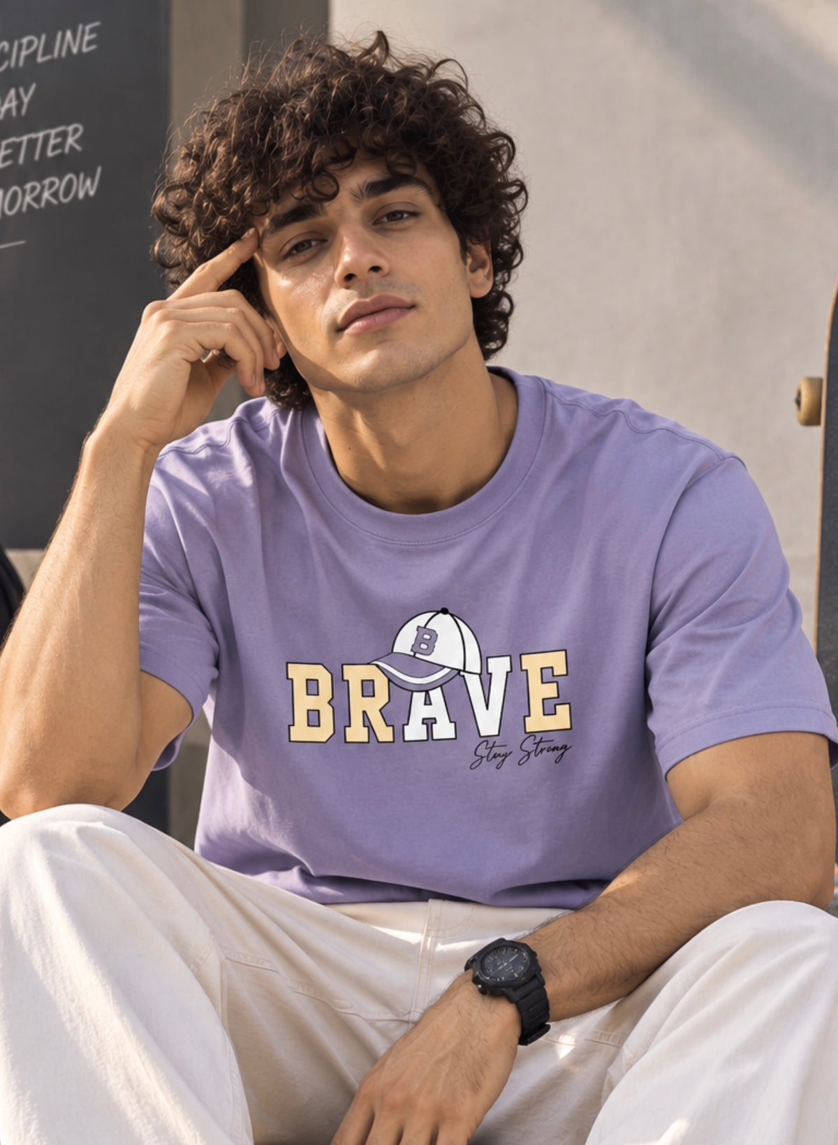 BRAVE Half Sleeve T-Shirt