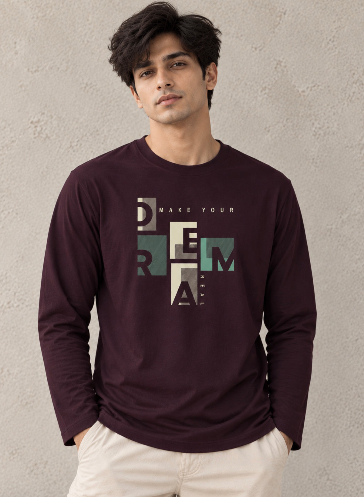 Make Dream Real Full Sleeve T-Shirt