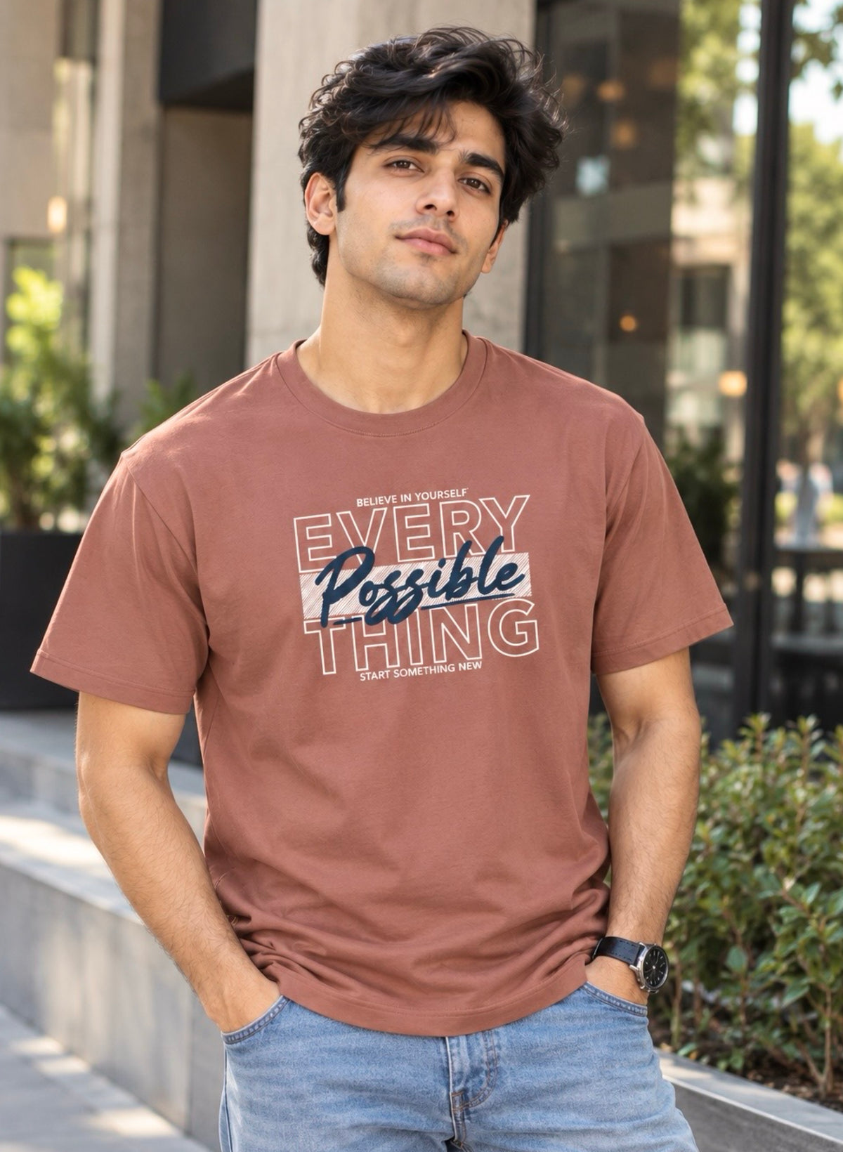 Everything Is Possible Half Sleeve T-Shirt