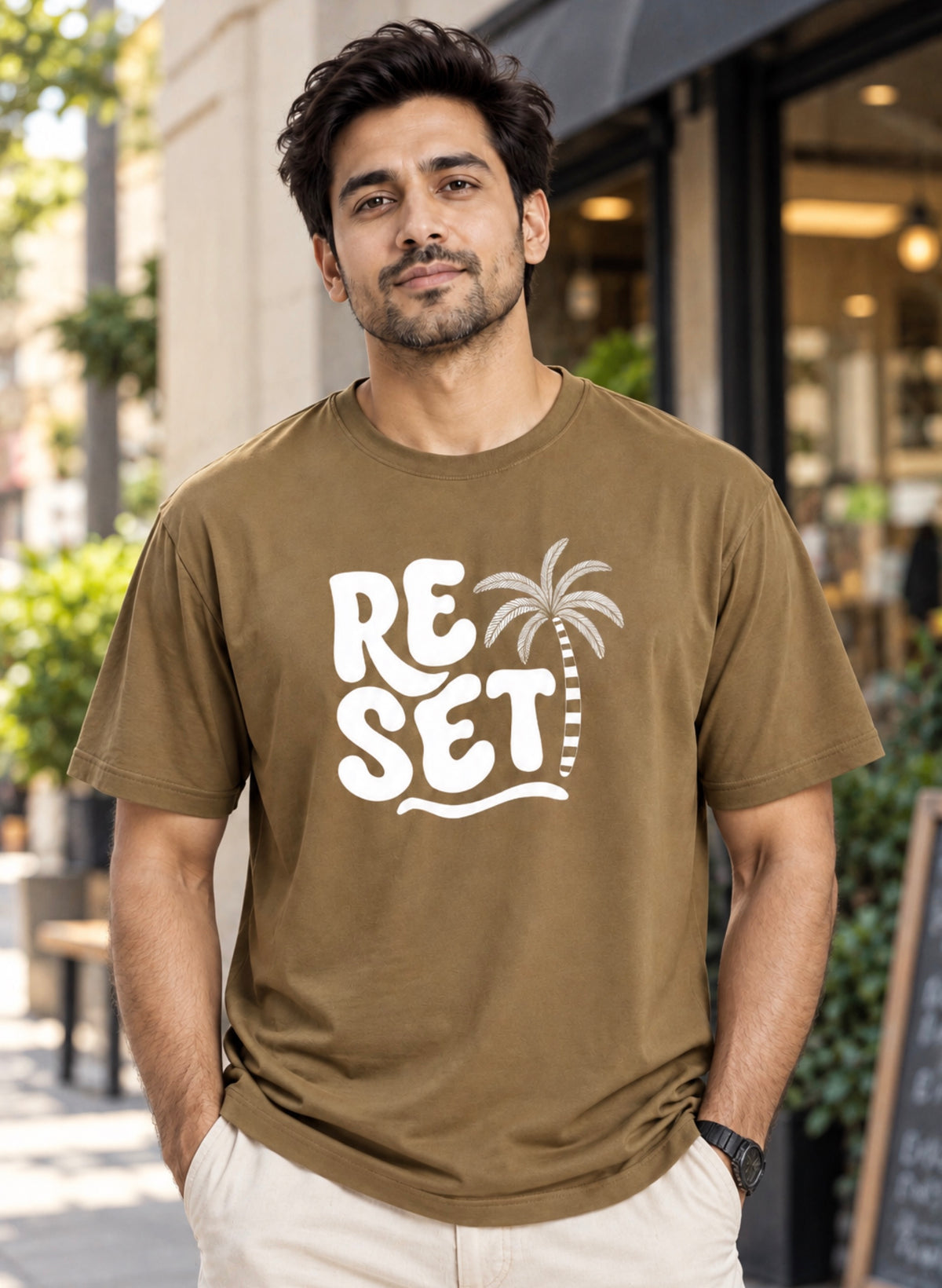 RESET Half Sleeve T-Shirt