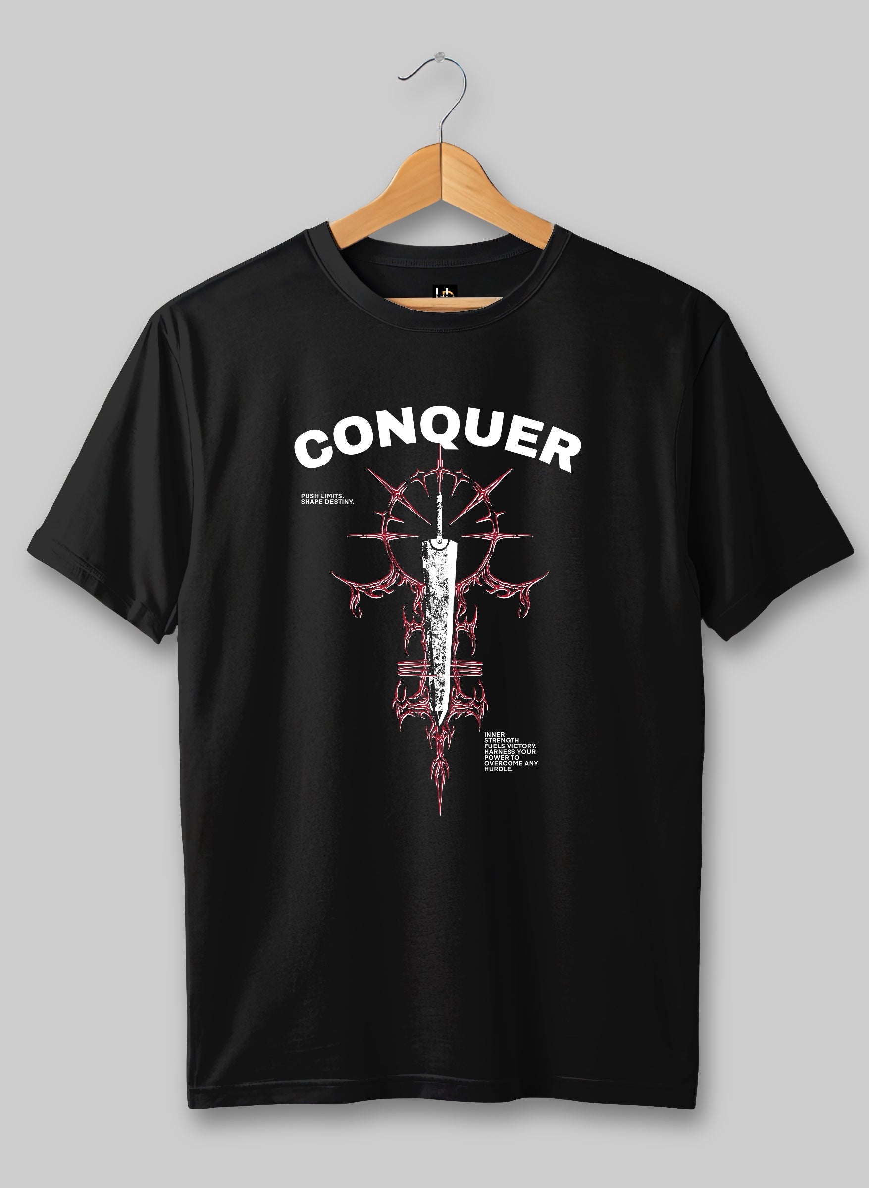 Conquer Half Sleeve T-Shirt