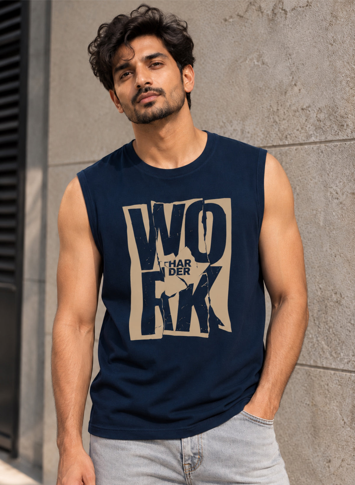 Work Harder Men’s Vest