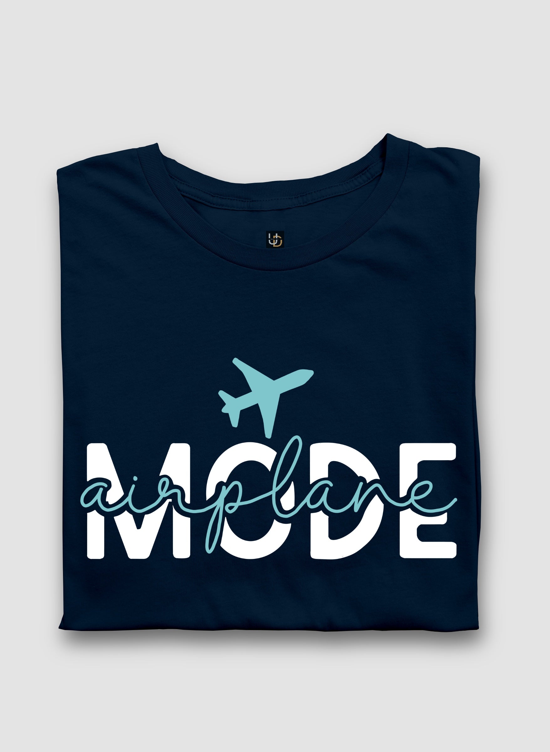 Airplane Mode Half Sleeve T-Shirt