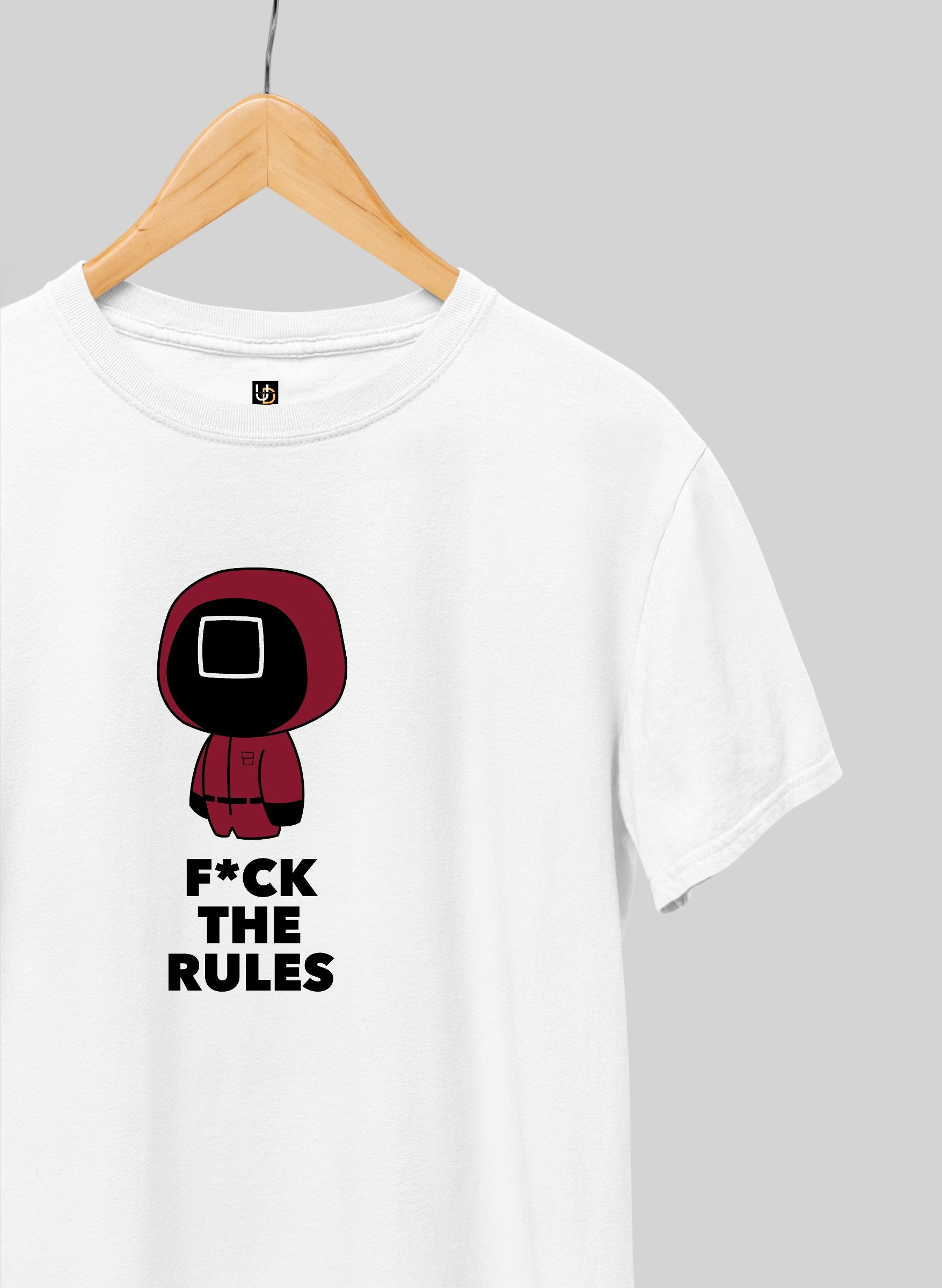 F*ck The Rules Half Sleeve T-Shirt