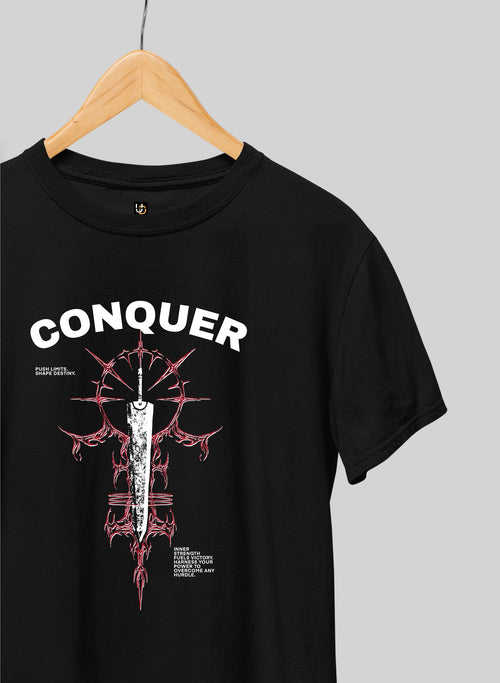 Conquer Half Sleeve T-Shirt