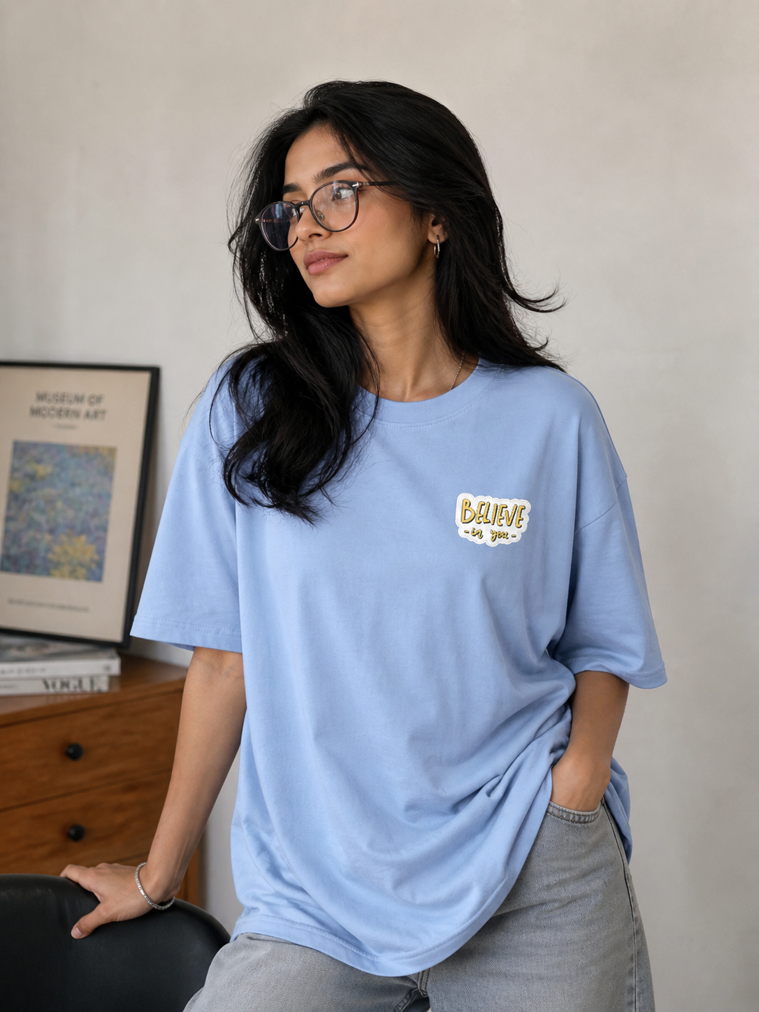 Believe Oversized T-shirt