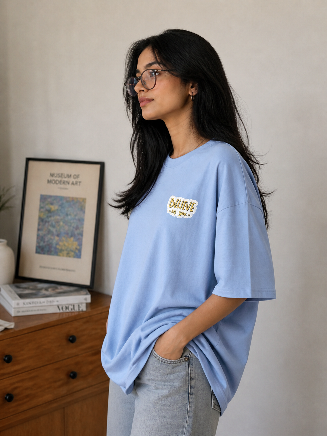 Believe Oversized T-shirt